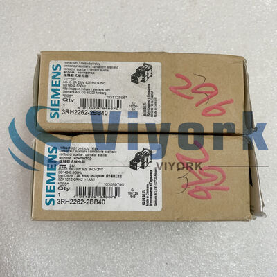 Siemens 3RH2262-2BB40 CONTACTOR RELAY 6 NO + 2 NC 24 VDC SIZE S00 NEW