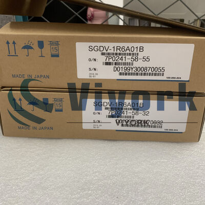 YaskawaSGDV-1R6A01B SERVO DRIVE 230V SOURCE VOLTAGE 1.6 AMPS NEW