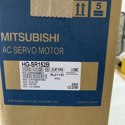 Mitsubishi HG-SR152B AC Servo Motor 3 PHASE 1.5KW 112V 2000RPM 0-167HZ HG SERIES 9.4A NEW AND ORIGINAL GOOD PRICE