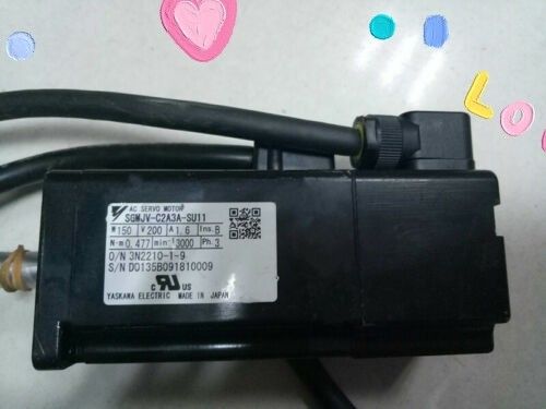 Yaskawa SGMJV-C2A3A-SY11 AC SERVO MOTOR 1.6A 150W 3000RPM 200V NEW