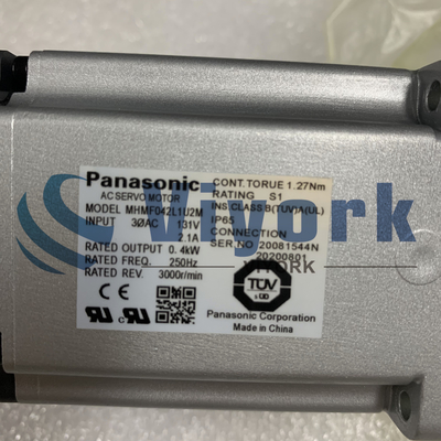 PANASONIC MHMF042L1U2M AC SERVO MOTOR NEW