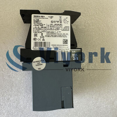 Siemens 3RW3018-1BB14 SOFT STARTER 24V AC/DC 200-480VAC 17.6AMP 7.5KW/400V NEW