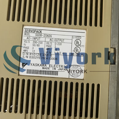 Yaskawa SGDB-20ADG SERVO AMPLIFIER 16.7 AMP / 1.8KW 200-230VAC USED