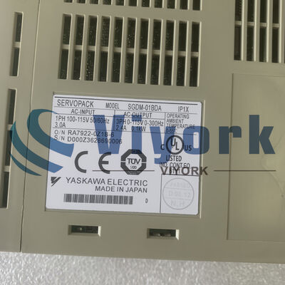 Yaskawa SGDM-01BDA SERVO AMPLIFIER 2AMP 3PH 200/230VAC 50/60HZ 100W NEW