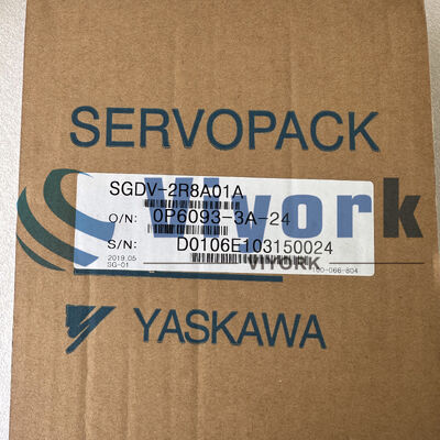 Yaskawa SGDV-2R8A01A SERVO DRIVE 230 VAC 50/60 HZ 400 W 2.8 AMP NEW