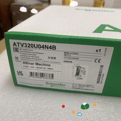 SCHNEIDER ATV320U04N4B ইনভার্টার 0.5HP 380-500V 0.37KW 50/60HZ নতুন