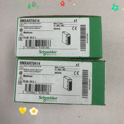 SCHNEIDER BMXART0414 MODICON ইনপুট মডিউল এনালগ IP20 24VDC নতুন
