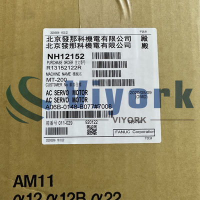 ফ্যানুক A06B-0148-B077#7008 সার্ভো মোটর নতুন