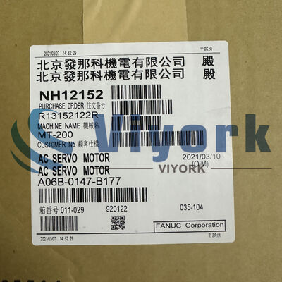 ফ্যানুক A06B-0147-B177 সার্ভো মোটর নতুন